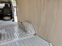 nog niet afgewerkte wielkast