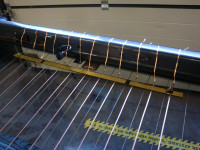 5. messing strips, stekkerzijde