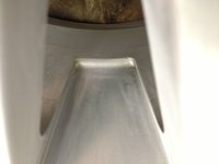 Close up. En dat met al die hoekjes en spaken (17 per wiel).