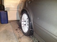 In de primer op de VR2. Netjes die trend van onderdelen in de primer doorzetten op die wagen... aaaaargh!