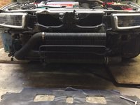 orginele fabrieksintercooler setup